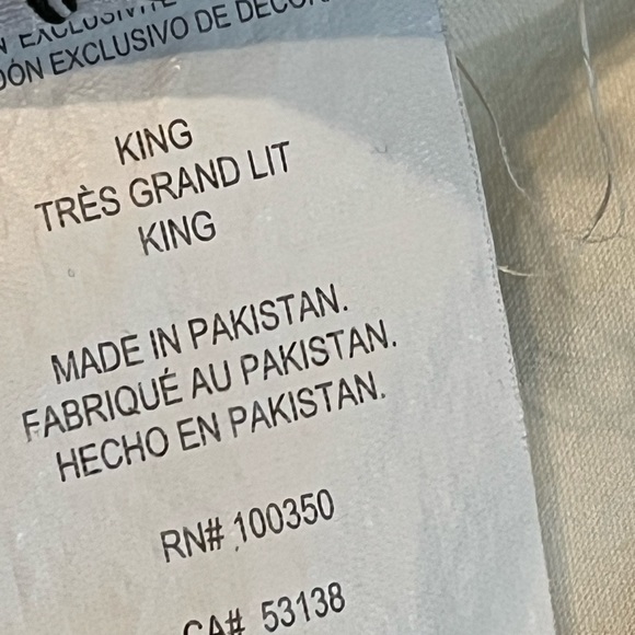 Vintage Wamsutta RN 100350  King size flat sheet Firm  Price - Picture 7 of 16